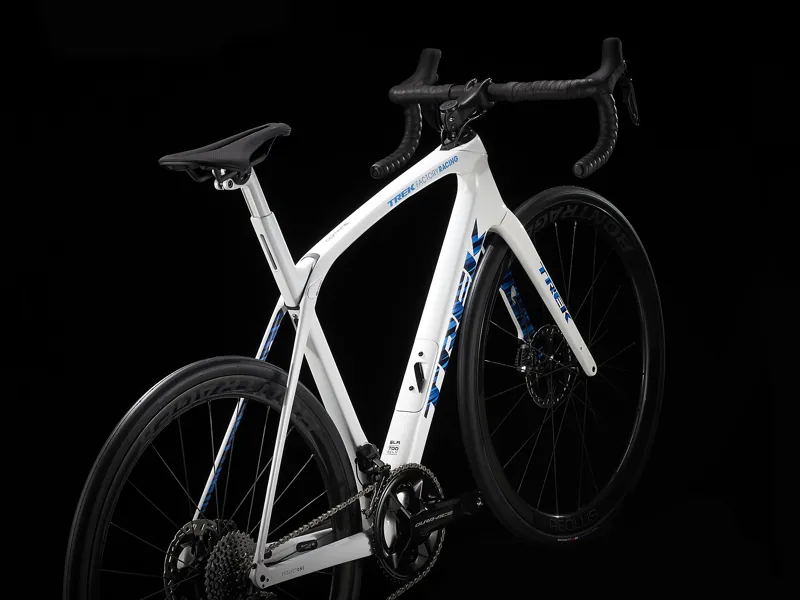 2022 Trek Domane SLR 9 Road Bike Trek White and Blue-2